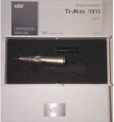 NSK Ti-Max Nano 65LS blåt vinkelstykke med lys