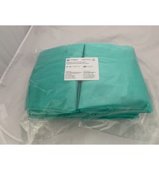 10 stk. kitler, beskyttelse med manchet, BLÅ. Produceret i EU