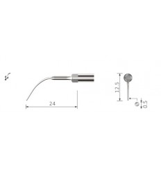 ePS scalerspids til EMS-scaler, 1 stk.