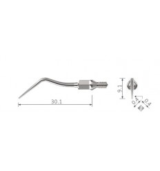 Scalerspids GK4 (nr. 8) til Sonicflex, 1 stk.
