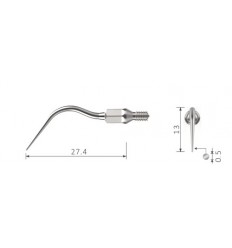 Scalerspids k60, GK4 (nr. 8) til Sonicflex, 1 stk.