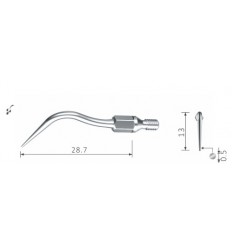 Scalerspids GK5 til Sonicflex, 1 stk.