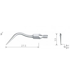 Scalerspids GK6 til Sonicflex, 1 stk.