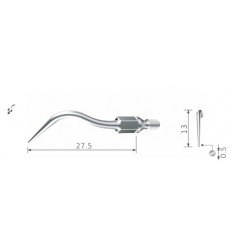 Parospids GK (62) til Sonicflex, højre-drejet, 1 stk.