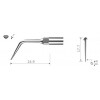 Scalerspids E3D, diamantbelagt, t. EMS scaler, 1 stk.
