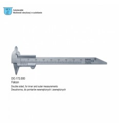Skydelære t. dentalbrug - markeringer på begge sider