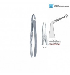 Rodtang ekstraktionstang nr. 145 til UK, underkæbe