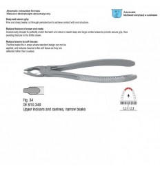 Tang Atraumatisk, front, OK, ekstrationstag