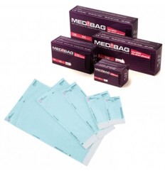 7x23 cm, 200 stk. Autoklavefolie-Pose med selvklæb,