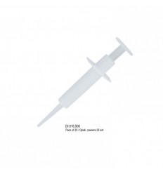 Aftrykssprøjter, 25 stk., plast, Dentaline