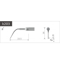 1 stk. Scalerspids k203 til Kavo PiezoLED/PiezoSoft