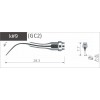1 stk. Scalerspids GC2 (9) til Kavo Sonosoft & Piezolux