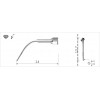 1 stk. Scalerspids PS3D, diamant-perio-spids