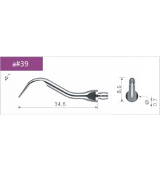 Scalerspids 39N (38) til Amdent-scaler, 1 stk.