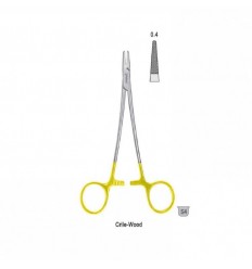 Crile nåleholder med TC-hårdmetal-kæber, 15 cm