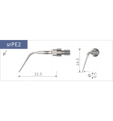 Perio-Scalerspids srPE2 højrevendt t. Sirona