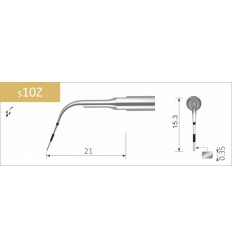 s10Z Scalerspids subgingival til Satelec/Suprasson, 1 stk