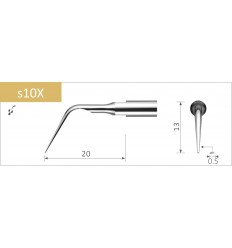 s10X Scalerspids Interproximal til Satelec/Suprasson, 1 stk