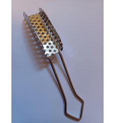 Aftryksske, metal, perforeret, Str. XL, UnderkæbeK