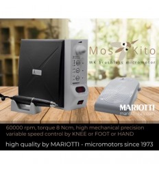 X9 mikromotor komplet, fodkontrol, Mariotti