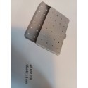 Æske m. perforationer, til nåle o.lgn. 65x42x8mm
