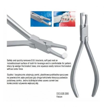 Bånd-fjerner / Bracket Removing Plier, med plast-beskyttelses pads