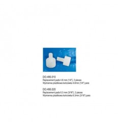 2 stk. hvide plast-pads, til tang: Bånd-fjerner / Bracket Removing Plier, med plast-beskyttelses pads