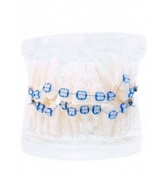 Ortho-model med keramiske brackets