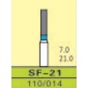 SF-21, ISO 110/014, medium/blå, 10 stk.
