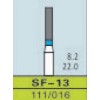 SF-13, ISO 111/016, medium/blå, 10 stk. 