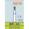 BR-40, ISO 001/016, medium/blå, 10 stk.