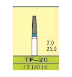 TF-20, ISO 171/014, Medium/blå, 10 stk.
