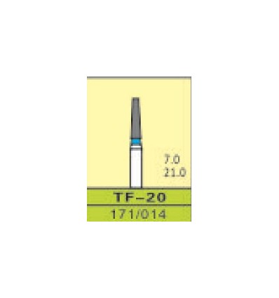 TF-20, ISO 171/014, Medium/blå, 10 stk.