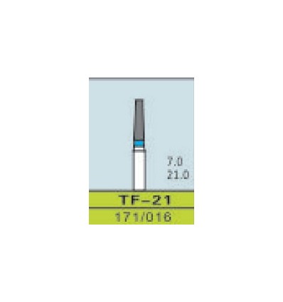 TF-21, ISO 171/016, Medium/blå, 10 stk.