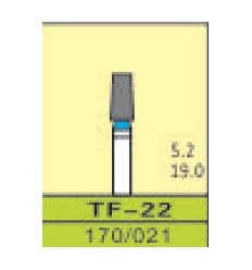 TF-22, ISO 170/021, Medium/blå, 10 stk.