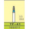 TF-41, ISO 169/011, Medium/blå, 10 stk.