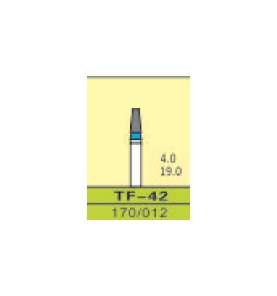 TF-42, ISO 170/012, Medium/blå, 10 stk.