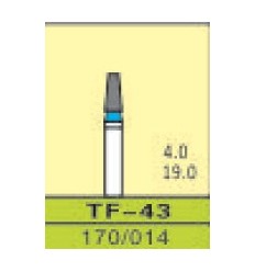 TF-43, ISO 170/014, Medium/blå, 10 stk.