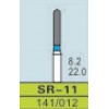 SR-11, ISO 141/012, medium/blå, 10 stk.