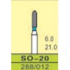 SO-20, ISO 288/012, medium/blå, 10 stk. 