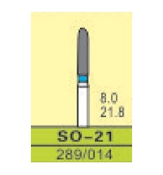 SO-21, ISO 289/014, medium/blå, 10 stk. 