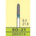 SO-21, ISO 289/014, medium/blå, 10 stk. 