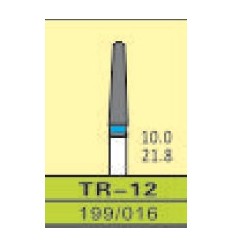TR-12, ISO 199/016, medium/blå, 10 stk.