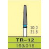 TR-12, ISO 199/016, medium/blå, 10 stk.
