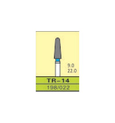 TR-14, ISO 198/022, medium/blå, 10 stk.