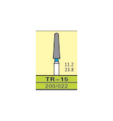 TR-15, ISO 200/022, medium/blå, 10 stk.