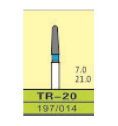 TR-20, ISO 197/014, medium/blå, 10 stk.