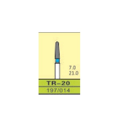TR-20, ISO 197/014, medium/blå, 10 stk.