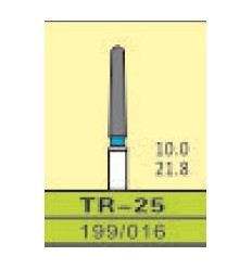 TR-25, ISO 199/016, medium/blå, 10 stk.