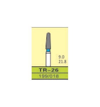 TR-26, ISO 199/018, medium/blå, 10 stk.